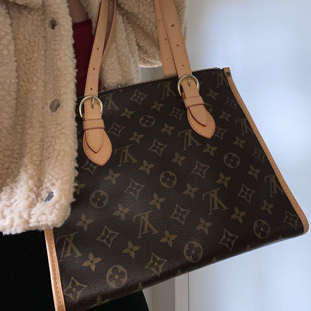 Genuine Louis Vuitton Monogram Popincourt style
